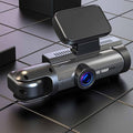 Dual Dash Cam Front and Inside, 1080P Dash Camera for Cars IR Night Vision Car Camera, Loop Recording, HDR, Accident Lock, 310 ° Wide-Angle, Parking Monitor, Motion Detection