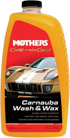 Mothers 05674 California Gold Carnauba Wash & Wax, 64 oz. (Pack of 2)