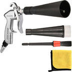 GOCCIDA Air Blower Gun Interior Car Detailing Tools for Car Dry Cleaning with Nozzle and Dusting Brush (HCL-15-1)