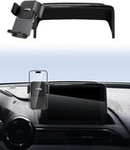 SKYLOTEC Car Phone Holder for Mazda 3 2014-2016/CX-3 2016-2021/MX-5 MX5 Miata 2016-2023 Accessories 7-Inch Screen Fixed Clip, Automobile Cradles Phone Mount, Cell Phone Base Not Block Air Vent