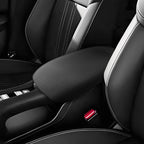 LUWU 2026 HR V Center Console Cover Hidden Storage Box Compatible with 2024 2025 2026 Honda HR-V Accessories Silicon Material 2026 HRV Armrest Cover Center Console Hidden Organizer Box (2 in 1 Design)