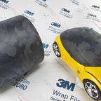 3M Car Wrap Roll 2080 Shadow Black Textured | SB12 | (5ft x 5ft (25 Sq/ft)) | Automotive Vinyl Wrap for Cars - Car Interior Wrap & Exterior | w/Free Instawraps Pro Glove