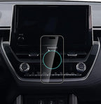 Phone Holder for Toyota Corolla 2020-2025/Corolla Cross Hybrid Hatchback 2022-2025 Accessories Car Magnetic Phone Mount Compatible with MagSafe, Strong Magnets Fast Wireless Charger Cell Phone Base