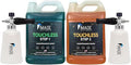Image Wash Touchless Foam Cannon Kit, 2-Step Touchless Wash System with Dual Foam Cannons, Safe for Polished Aluminum, Wax & Ceramic Coatings, Biodegradable, 128 fl oz