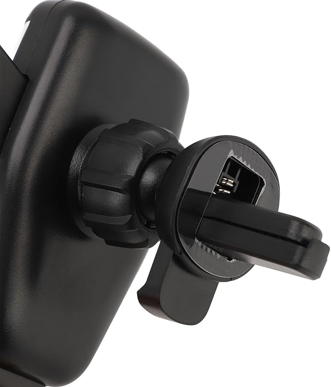 Alomejor Alomejor Car Wireless Charger Automatic Phone Holder 360 Degree Rotatable for Vent 15W Fast Charging Black for Most Cars