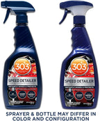 303 Automotive Speed Detailer - Instantly Shines & Protects, Perfect for in Between Washes, Provides Superior UV Protection, Helps to Repel Dust & Dirt, 32oz (30246CSR) Packaging May Vary