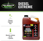 Hot Shot’s Secret Diesel Extreme 1 Gallon – Treats 320 Gallons – Concentrated Diesel Fuel Additive, Fuel System Cleaner and Injector Cleaner, Restores Engine Performance