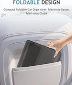 FLORICH 2 Pack Car Backseat Organizer and Trash Can 2-in-1, Premium Hanging Front and Seat Back Organizer, Waterproof Organizer Storage Upgraded for Car Truck SUV