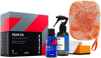 CARPRO CQUARTZ UK 3.0_50ml Kit w/Reload Ceramic Coating Finish, Bonds to Paint, Glass, Metal and Plastic DabDab Wash Mitt, Car Wash Glove - Bundle