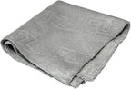 Flitz Tear Away Microfiber Towel Roll (30 Sheets) - USA-Made 12" x 12" Cloth Paper Towels - Reusable & Washable Ultra Absorbent Cleaning Cloth Roll for Cars, Kitchens, Appliances - Grey (1 Pack)