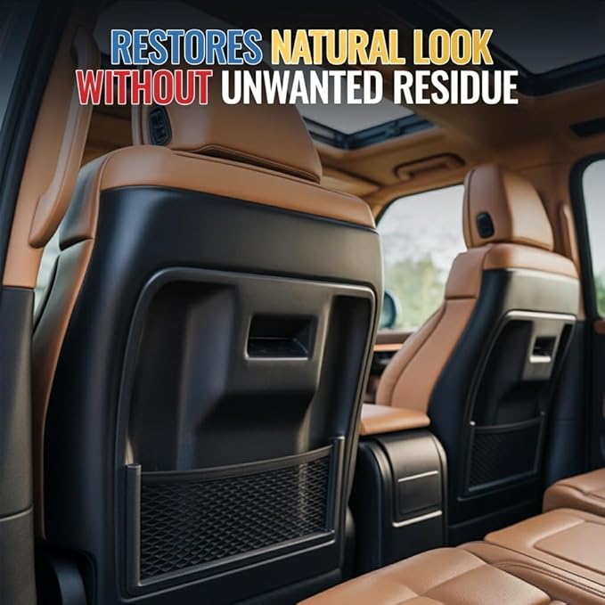 Heavy Duty Plastic & Vinyl Cleaner 16 oz – Deep Clean Spray for Vinyl Seats, Dashboards, Door Panels & Exterior Trim – Non-Greasy, Residue-Free Finish for Cars, Trucks & SUVs
