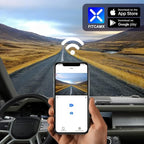 Fitcamx Front 2K+Rear 1080P Dash Cam Adapts for Land Rover Defender 90 110 130 2020-2026 (L663), OEM Style, 2 Channel HD Video, Built-in WiFi & APP, Loop Recording, G-Sensor, Easy to Use, 64GB Card