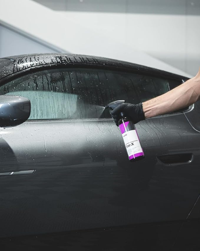 CARPRO IronX Iron Remover: Stops Rust Spots and Pre-Mature Failure of The Paint Clear Coat, Iron Contaminant Removal - 4 Liter Refill (135oz)