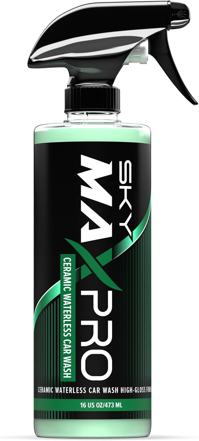 PRO Ceramic Waterless Car Wash Premium Aviation-Garde Cleaning with the latest Nanotechnology Without Swirling or Scratching 1 Gallon