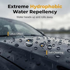 Ceramic Coating Spray for Cars, 9H Graphene Auto Paint Protection Liquid, High Gloss Hydrophobic Finish, Easy Apply Detailing Coating for Exterior Surfaces