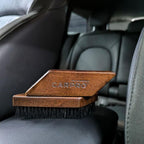CARPRO Leather Brush - Cleaning Brush for Car Interior Upholstery, Leather Seats, Furniture, Couch, Sneakers, Boots, Bags & More [Works on Natural, Synthetic, Vinyl, Fabric] - (1 Pack)