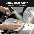 Magic Finish All-In-One Leather Conditioner & Vinyl Restorer (16 oz) – Non-Greasy Formula w/UV Shield – Nourishing Multi Surface Cleaner for Cars & Furniture – Leather Protector Spray (Coconut)