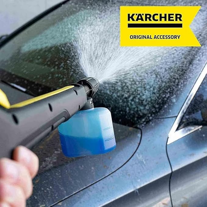 Kärcher Pressure Washer Car Wash Kit - Car Soap Concentrate, Foam Cannon Nozzle for K1-K5 Electric Washers