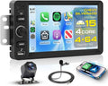 4G+64G Android 15 Car Radio Stereo for Chevy Chevrolet Silverado Tahoe SSR 03-06, GMC Sierra Yukon,Hummer H2 H3, 7'' Touchscreen with Wireless CarPlay Android Auto Backup Camera,GPS BT FM RDS Radio