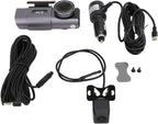 4K Front 1080P Rear Dual Dash Cam G Sensor Parking Mode Loop Recording with APP Control for Car 135° Wide Angle Night Vision Type C Interface