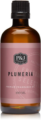 P&J Trading Fragrance Oil | Plumeria Oil 100ml - Candle Scents for Candle Making, Freshie Scents, Soap Making Supplies, Diffuser Oil Scents