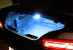 iJDMTOY 18-SMD Aqua Ice Blue Full LED Trunk Cargo Light Assembly Kit, Compatible With Chevrolet Camaro Cruze Trax Spark, Compatible With Cadillac XTS, Buick Lacrosse, GMC Acadia etc