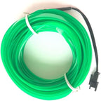 2M/6FT USB Neon Light Electroluminescent Wire Glowing Strobing Decorative Light for Xmas Party Costume Cosplay Festival Decoration(Green)
