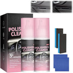 Polishing Cleaner, 2026 New Car Interior Cleaner, Polishing Cleaner Car Interior Spray, Interior Detailer Spray for Rubber Leather Car Interior, Easy Application for Daily Vehicle Care (2pcs)