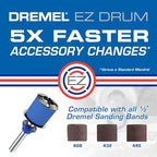 Dremel EZ725 70-Piece All-Purpose Rotary Tool Accessory Set With Storage Kit - EZ-Lock And EZ Drum For Faster Accessory Changes - Perfect for Cutting, Polishing, Cleaning, And Sanding