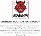 Hi-Tech NogHair Wash Brush – 14" Multi-Level Car Wash Brush TB-14X3CR – Soft Bristles for Scratch-Free Cleaning – for Cars, Trucks & SUVs – Fits Threaded Handle