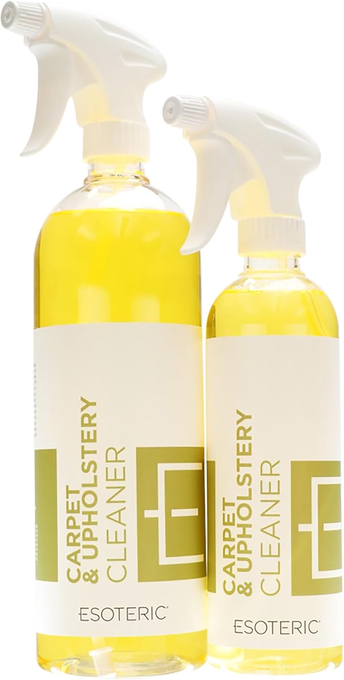 ESOTERIC Carpet & Car Upholstery Cleaner 16oz | Deep Clean & Stain Remover | Safe for Cars, Home, Office, & More | Car Seat Cleaner | Enzyme Cleaner and Deodorizer | Odor Eliminator