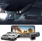 Fitcamx Front 4K+Rear 1080P Dash Cam Adapts for Toyota Corolla 2023-2026 Sedan Hybrid Hatchback, Integrated OEM Look, 2 Way HD Video, WiFi & APP, Loop Recording, G-Sensor, Easy to Use, 128GB Card