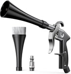 Tornado Car Cleaning Gun Interior Dryer Air Blow Gun, Automotive Tool Car Detailing Supplies High Pressure Air Gun, Car Detailing Cleaner Kit for Car Quickly Blasts Dirt and Dust Works with Air