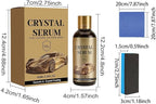 Crystal Serum, Ceramic Coating for Cars, 3.38FL.OZ 9H Nanotechnology Paint Protection Kit, Advanced Crystal Serum for High Gloss Shine & Hydrophobic Water Beading (1pc)
