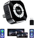 Wireless CarPlay Adapter 4-in-1,2026 Upgraded Screen Mirroring,Support Mirror Link/AirPlay for Apple CarPlay & Android Auto,for Cars with Wired CarPlay, Fast Auto-Connection, Plug & Play