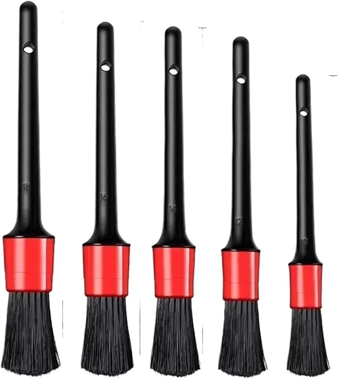 Detailing Brush Set Car Brushes Car Detailing Brush for Car Cleaning Detailing Brush Dashboard Air Outlet Wheel Brushes