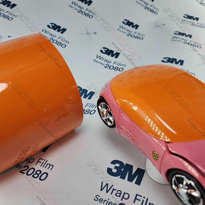 3M Car Wrap Roll 2080 Gloss Burnt Orange | G14 | (5ft x 10ft (50 Sq/ft)) | Automotive Vinyl Wrap for Cars - Car Interior Wrap & Exterior | w/Free Instawraps Pro Glove