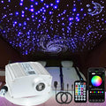 FIREWORK Starlight Headliner Kit, Fiber Optic Lights 10W RGBW Twinkle+Music Effect+APP+Remote, Mixed Diameter Fibers 460pcs of 9.8ft/3m (0.03+0.04+0.06in) for Star Lights for Car/EV & Home Ceiling