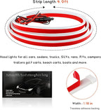 Car Hood Light Strip, 59 Inches Flexible DRL Dynamic Scan Start up Hoodbeam Kit, Waterproof 12V LED Headlight Strips Engine Cover Decoration, Exterior Car Accessories