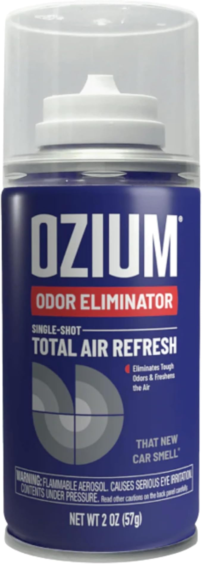 Ozium Air Sanitizer, 2 oz Car Fogger: Single-Shot Smoke Odor Eliminator & Car Air Freshener (That New Car Smell)