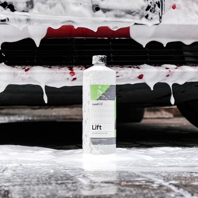 CARPRO Lift - Pre-Wash Snow Foam Car Wash Soap, Dissolves and Lifts Away a Large Amount of Dirt & Grime, Completely Touchless - Use in Bucket or Foam Cannon, Concentrated - Gallon (135oz)