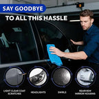 2026 New Upgraded Car Scratch Remover, Scratch and Swirl Remover for Vehicles Blemishes, Non-Toxic Car Paint Scratch Repair, Polishing & Waxing Kits with Buffer Pad, Microfiber Towel (1)