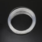 AZIMOM PMMA Plastic 2mm(0.08inch) 50m(164ft) End Glow Fiber Optic Cable Roll for Star Sky Ceiling All Kind Led Light Engine Driver Source