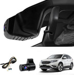 Front 4K +Rear 1080P Dash Cam for Honda CRV 2023 2024 2025 2026 Sport Touring EX EX-L Hybrid (Gen6), Dual Dashcam for CR-V, OEM Look, WiFi & APP, G-Sensor, Parking Monitor, 128GB Card-Black