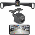 YEOIZO Wireless License Plate Backup Camera for Car/SUV - No Drilling WiFi HD 160° View, Waterproof Reverse/Rear View Camera with Real-Time Signal, Compatible iPhone/Android/iPad (Parking/Hitch Aid)