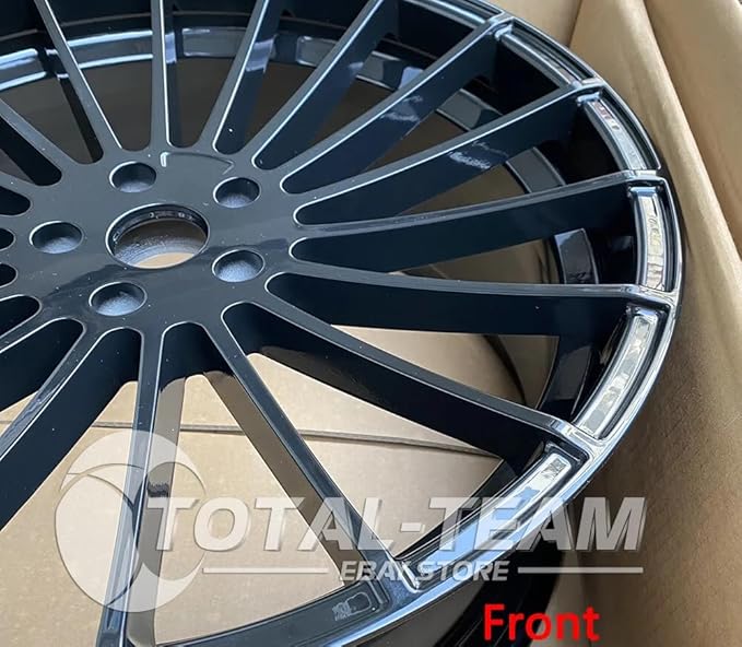 Generic 22"" HM STYLE GLOSS BLACK WHEEL RIM FIT BMW X5 E70 F15 X6 E71 F16 5X120 SET OF 4 e371