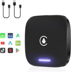 Wireless CarPlay Adapter, Android Auto Magic Box Build in Google Play, YouTube, Netflix, Live Sports and More! 4GB+64GB, 8Core Multimedia CarPlay Box with SIM, TF Card for OEM 2016 Wired CarPlay Cars