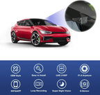 Fitcamx 4K Dash Cam Compatible with Kia EV6 2022-2025 GT GT-Line Light Long Range Wind, OEM Factory Look, UHD 2160P Video, Loop Recording, Built-in WiFi & APP, G-Sensor, Easy to Install, 64GB Card