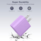 iPhone Fast Charger,Type C Wall Charger Block Plug and 10ft USB C to Lightning Charging Cable Cord Long,Power Adapter Cube Brick Box for Apple iPhone 14 Pro Max/14 Plus/14/13/12 Mini/11/XS Max/XR/iPad