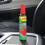 LITTLE TREES Car Air Freshener | Spray Provides a Long-Lasting Scent for Auto or Home | On-the-go Freshness | Strawberry, 6 Air Fresheners